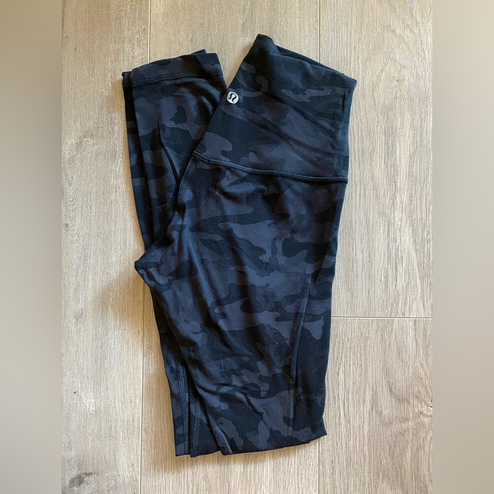 Lululemon align 25” leggings - camo gray/black